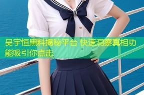 吴宇恒黑料揭秘平台 快速洞察真相功能吸引你点击
