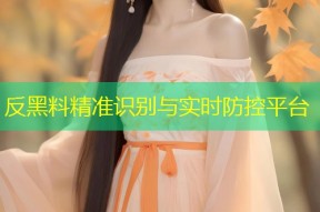 反黑料精准识别与实时防控平台