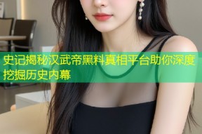 史记揭秘汉武帝黑料真相平台助你深度挖掘历史内幕