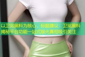 以卫冕黑料为核心，标题建议：卫冕黑料揭秘平台功能一站式曝光真相吸引关注
