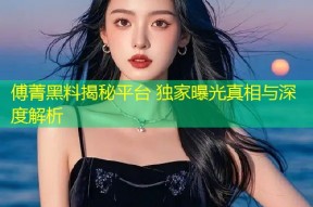 傅菁黑料揭秘平台 独家曝光真相与深度解析