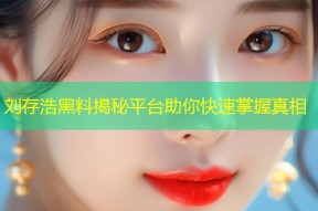 刘存浩黑料揭秘平台助你快速掌握真相