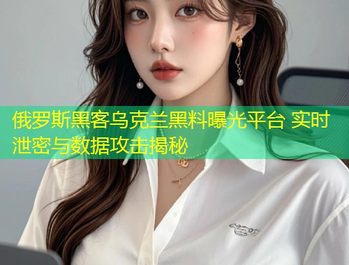 俄罗斯黑客乌克兰黑料曝光平台 实时泄密与数据攻击揭秘  第1张
