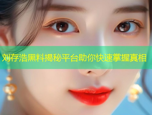刘存浩黑料揭秘平台助你快速掌握真相  第1张