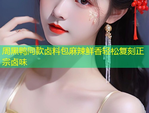 周黑鸭同款卤料包麻辣鲜香轻松复刻正宗卤味  第1张